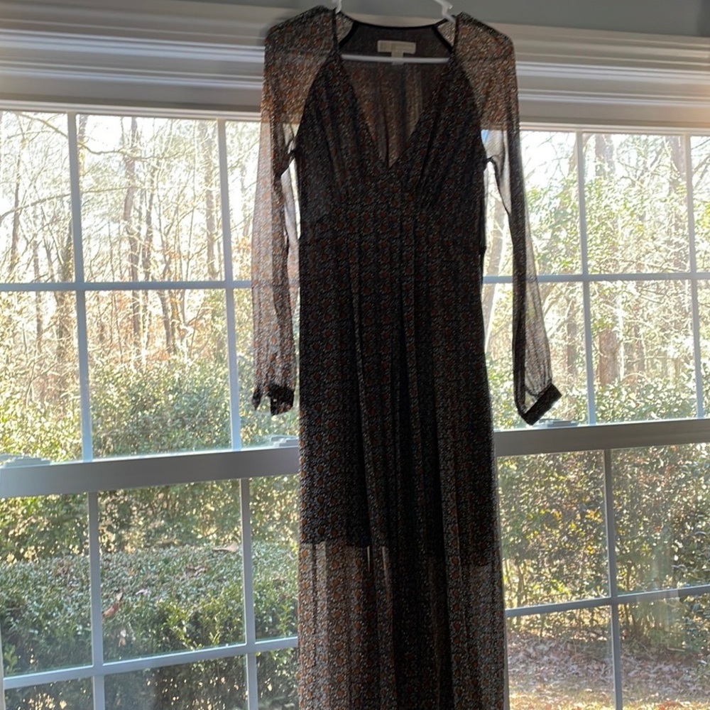 Michael Michael kors brown floral dress